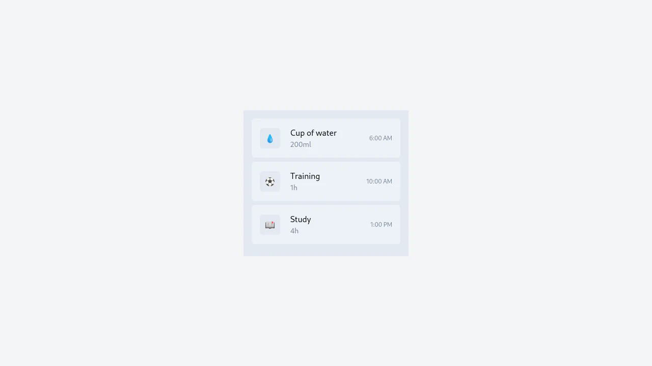 Unordered List