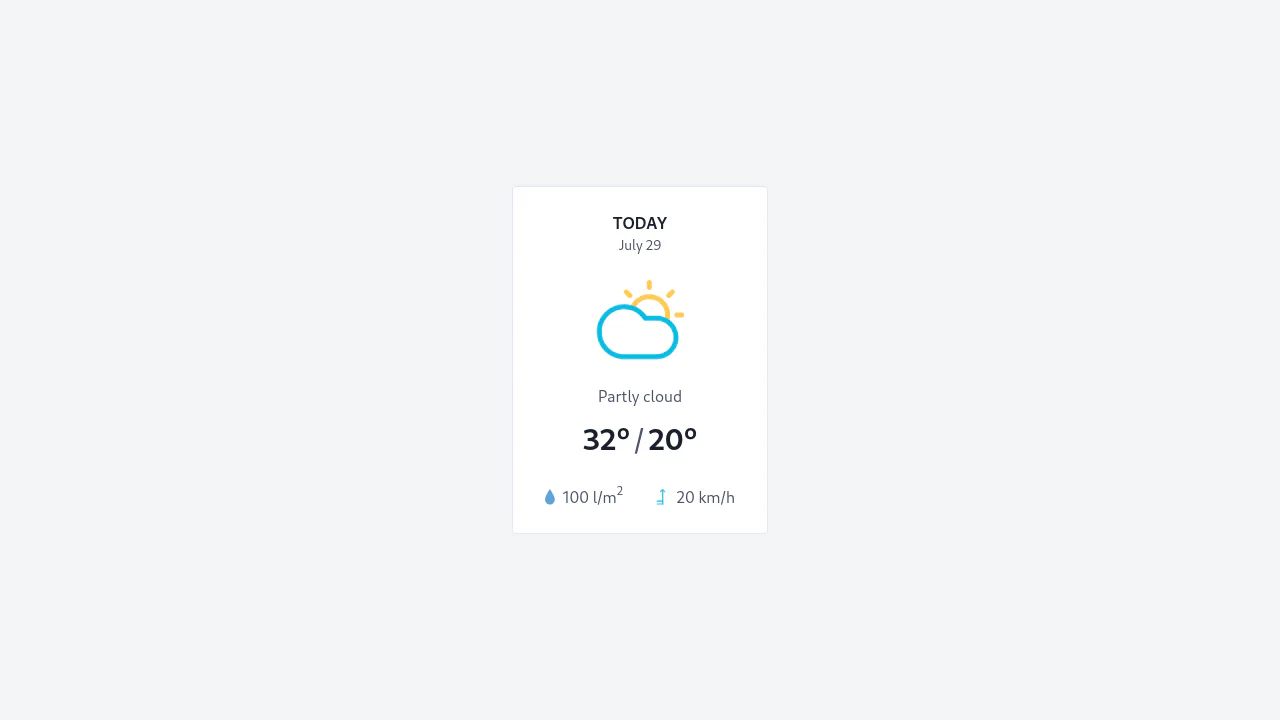 Weather Widget