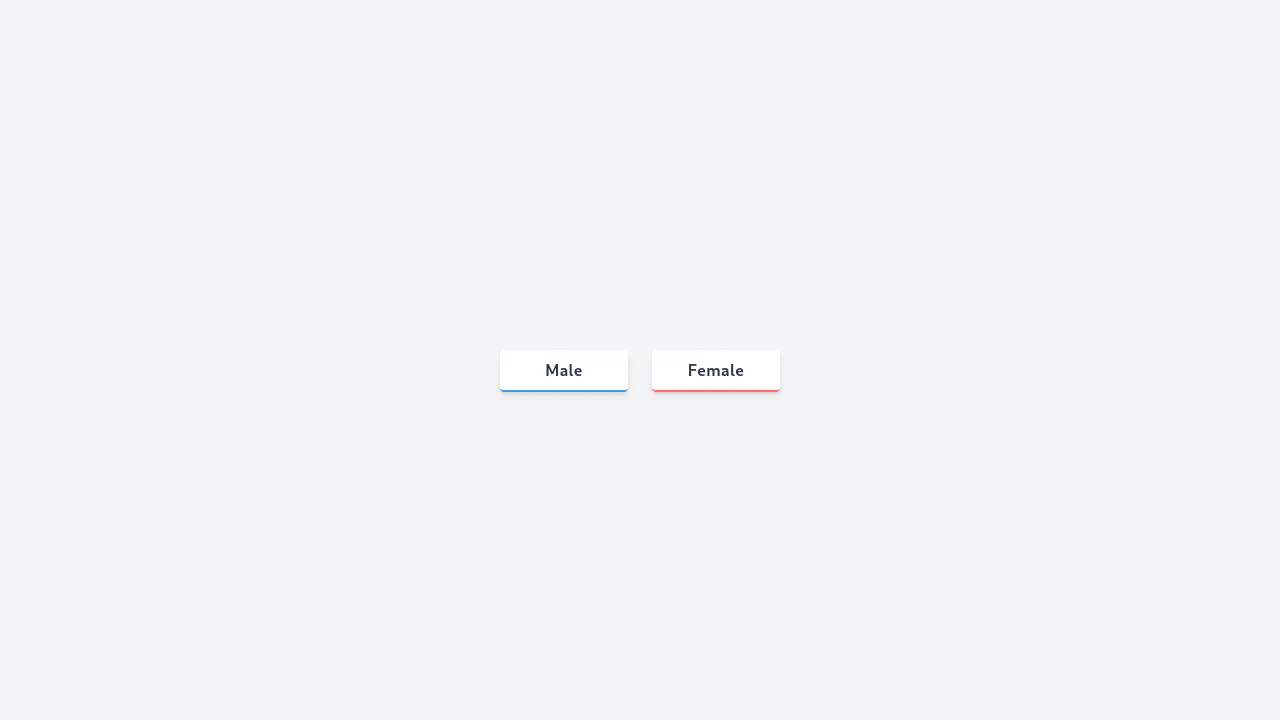 White Bottom with Underline