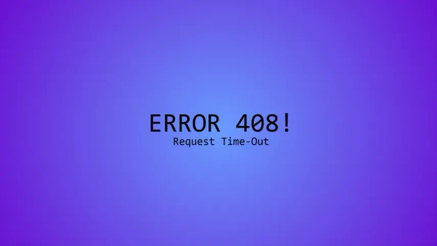 Simple Animation for 408 Error