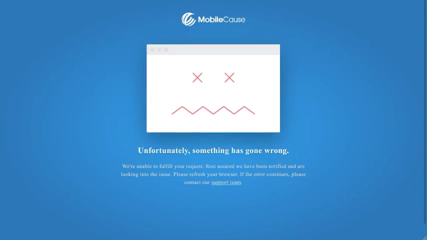 500 Error
