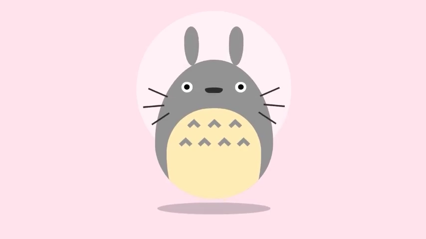 Jumping Totoro CSS Animation