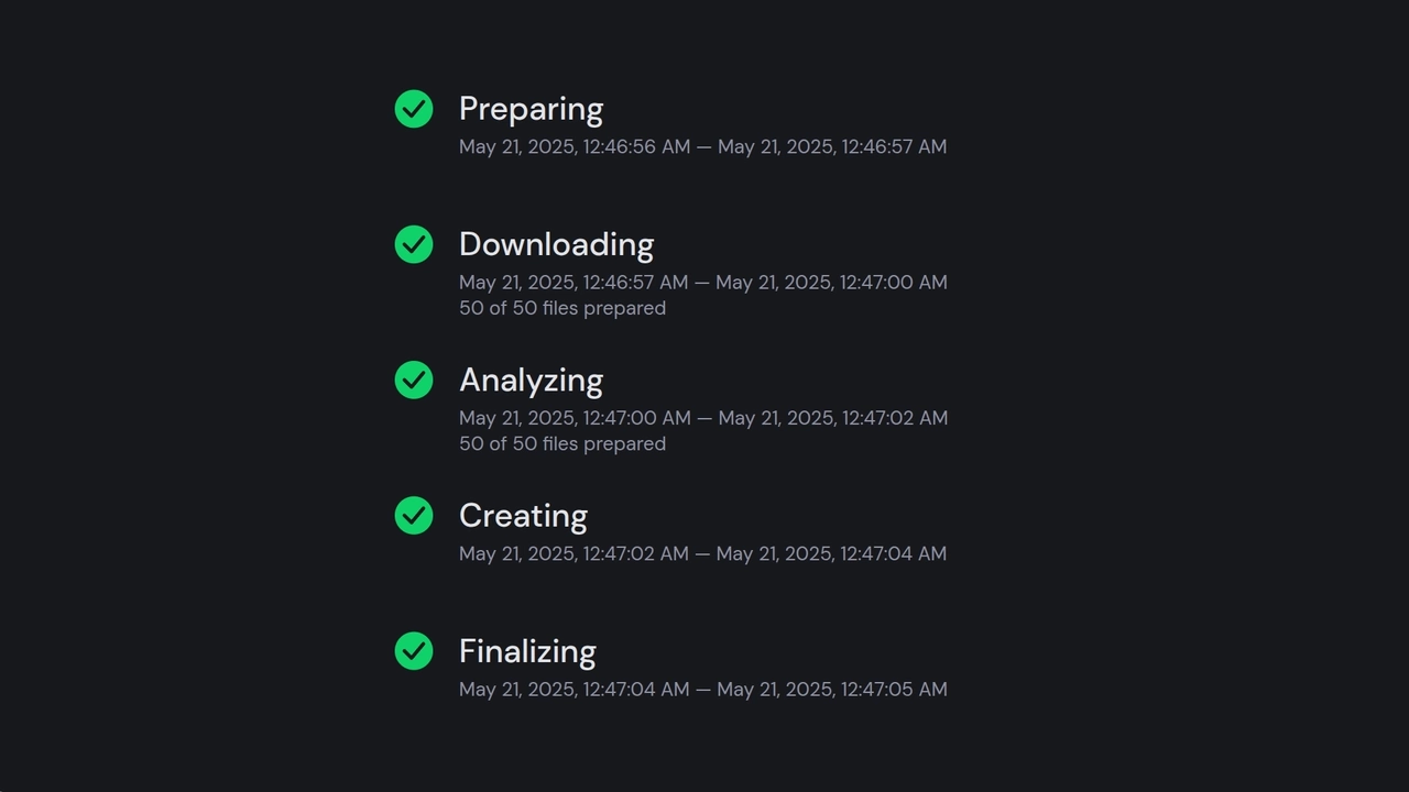 Loading Progress Indicator