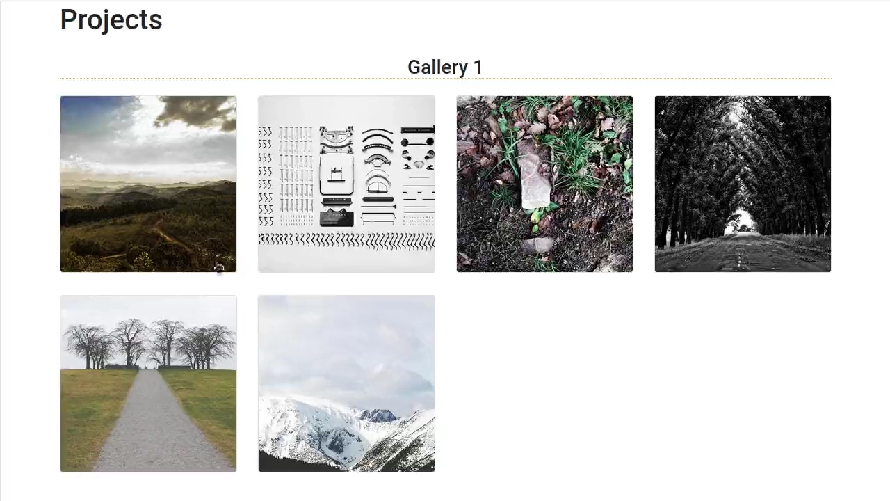 Bootstrap 4 Gallery and Modals Lightbox