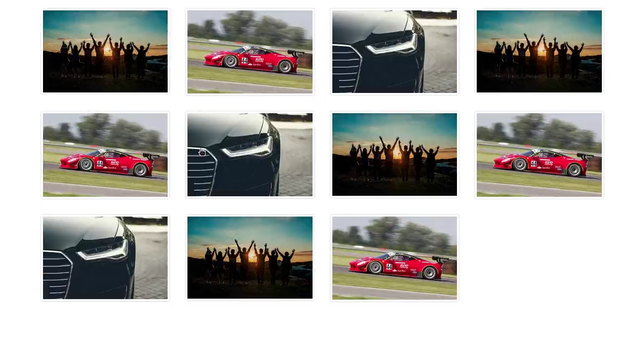 Arrow Key Navigation Thumbnail Gallery Modal View