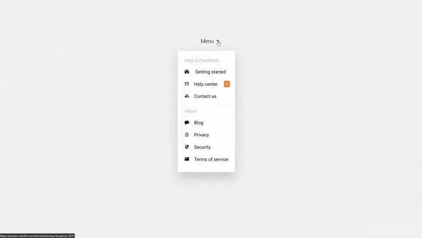 Bootstrap Dropdown #20