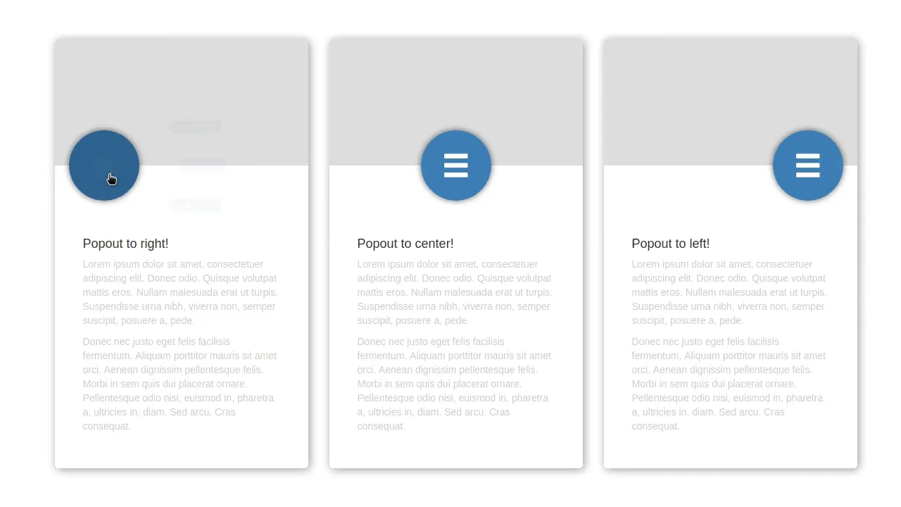 Bootstrap Popout Dropdown