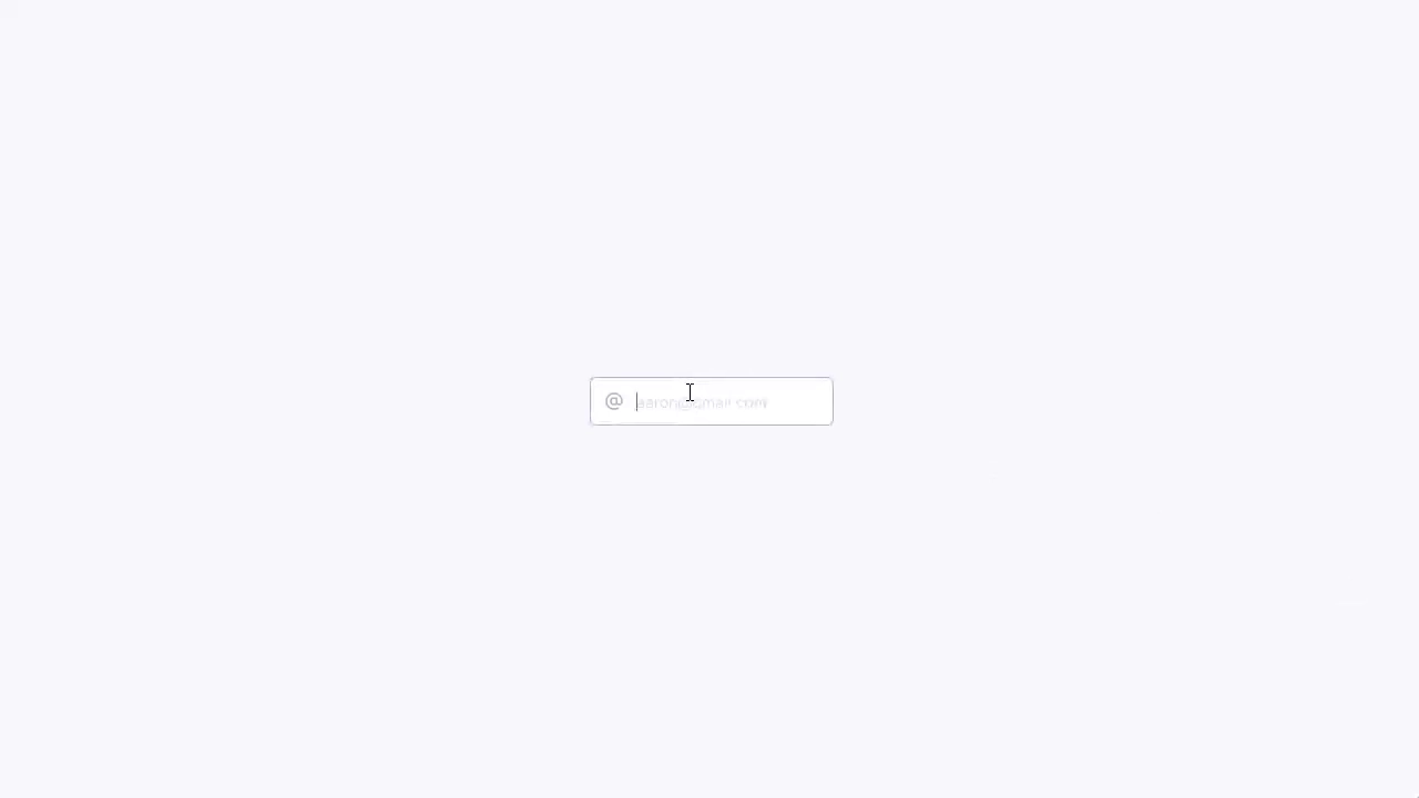 Email Validation Animation