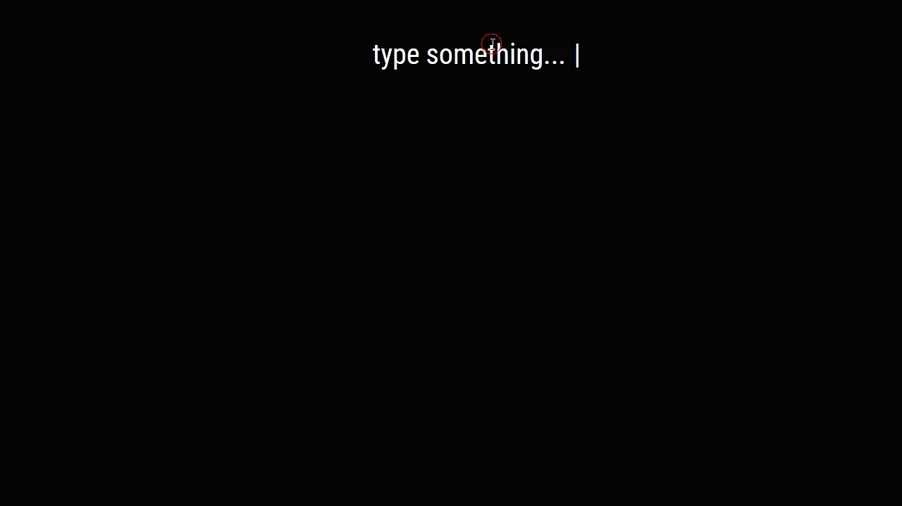 Fancy Input Field