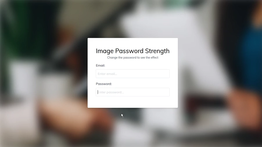 Image Password Strength