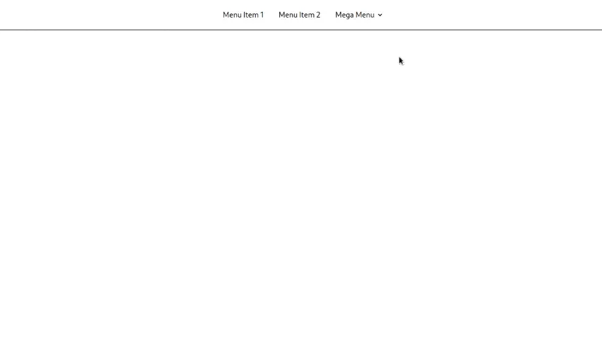 Lo-fi Tailwind CSS Mega Menu