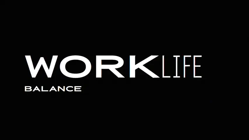 Work/Life - Variable Fonts animation